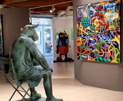 Exposition de Patrick DUMAS au Centre d'art contemporain de Gruissan